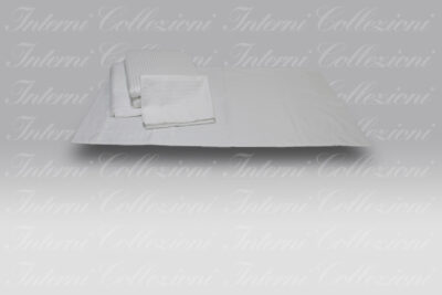 Completo Sacco Riga Raso bianco Mirabello