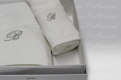 Coppia Spugna Risveglio bianco Blumarine