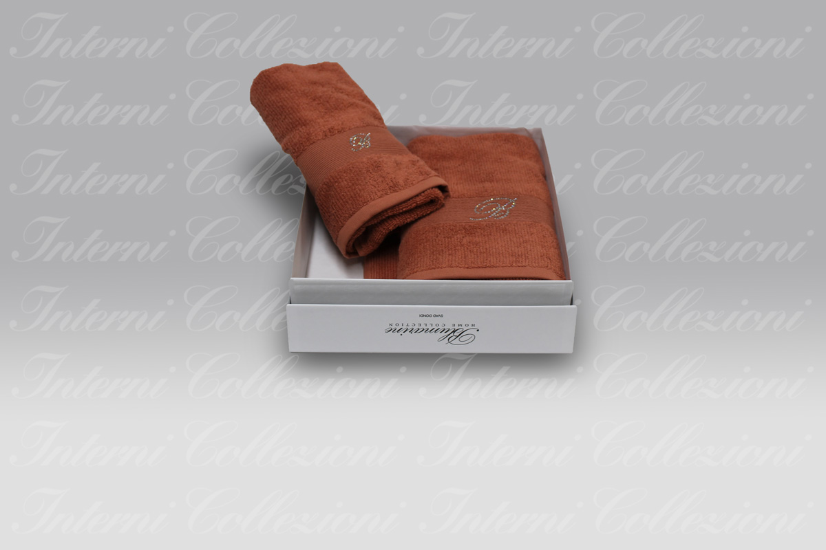 Coppia Spugna Risveglio terra rossa Blumarine (2) Coppia Spugna Risveglio terra rossa Blumarine