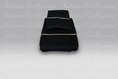 Coppia Spugna S12 bacchettina nero-oro Dea