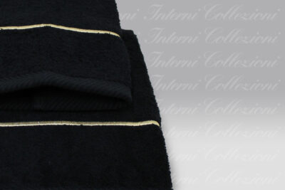 Coppia Spugna S12 bacchettina nero-oro Dea