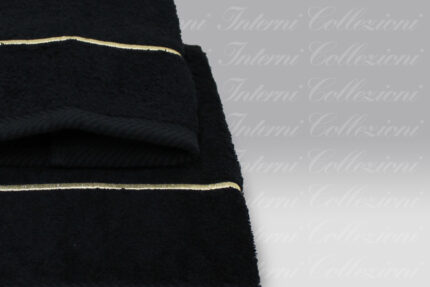 Coppia Spugna S12 bacchettina nero-oro Dea