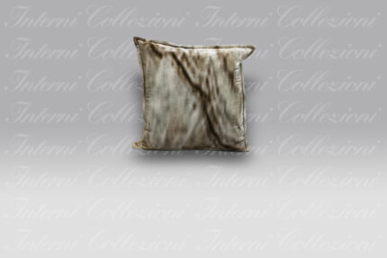 Cuscino Canova Marmo beige-moka Mastro Raphael