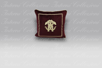 Cuscino Mirror Snake uva Roberto Cavalli