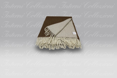 Plaid Arturo beige-marrone chiaro Co.Bi