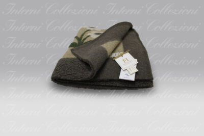 Plaid Boiled Wool Bau Beauty beige Frati Home