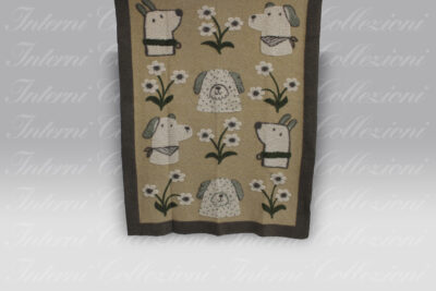 Plaid Boiled Wool Bau Beauty beige Frati Home