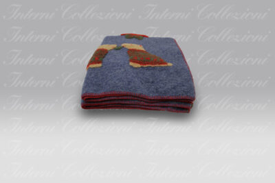 Plaid Boiled Wool Easy The Bear Christmas Frati Home