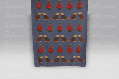 Plaid Boiled Wool Easy The Bear Christmas Frati Home