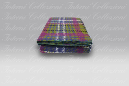 Plaid Boiled Wool Plain Jacquard Classic lemon Frati Home