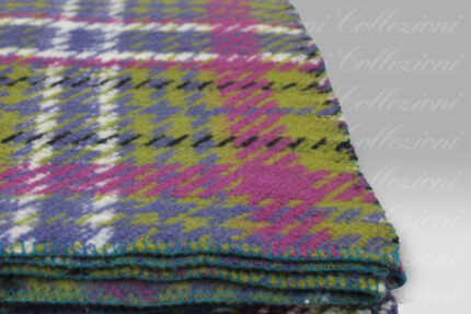 Plaid Boiled Wool Plain Jacquard Classic lemon Frati Home