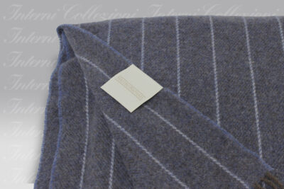 Plaid Kester Gessato blu Mastro Raphael