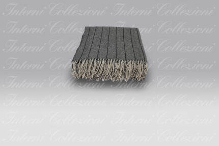 Plaid Kester Gessato grigio medio Mastro Raphael