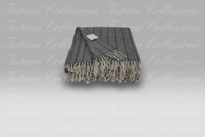 Plaid Kester Gessato grigio medio Mastro Raphael