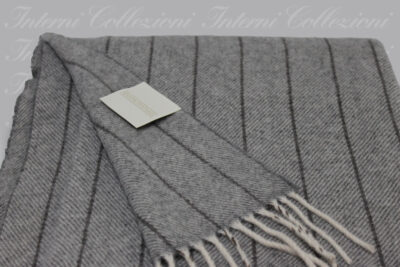 Plaid Kester Gessato grigio medio Mastro Raphael