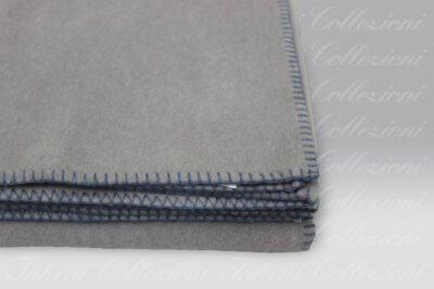 Plaid Soft Viscose grigio Frati Home