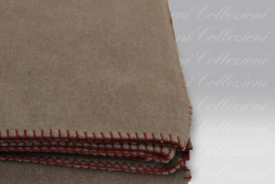 Plaid Soft Viscose tortora Frati Home