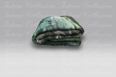 Quilt Canova marmorizzato verde Mastro Raphael