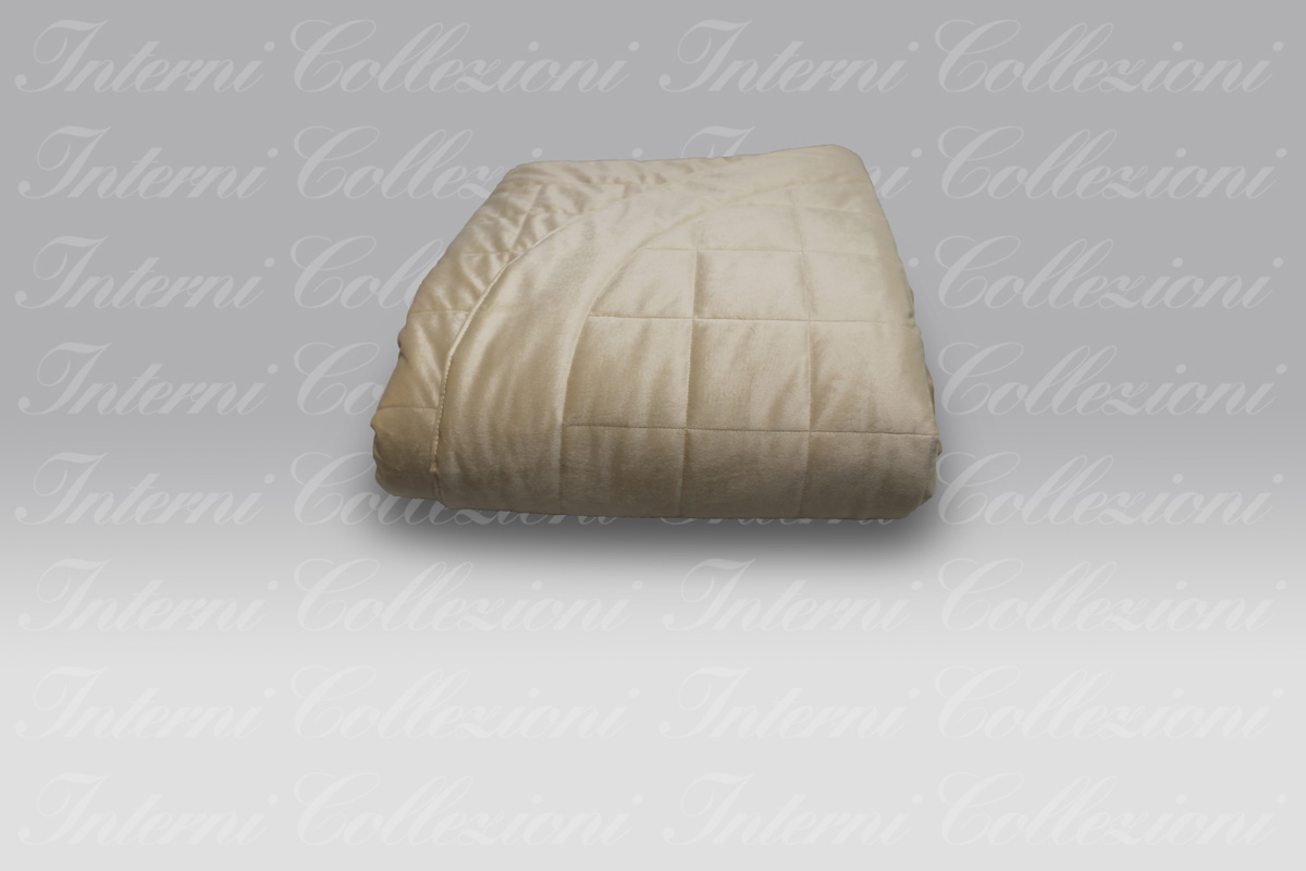 Trapuntino Velour beige Dea (1) Trapuntino Velour beige Dea