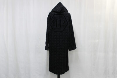 Accappatoio Hexagon black Philipp Plein