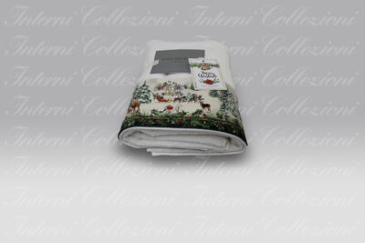 Coppia Spugna Christmas Village verde Casa Anversa