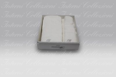Coppia Spugna Samira bianco Blumarine