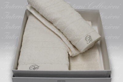 Coppia Spugna Samira perla-avorio Blumarine