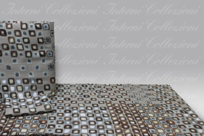 Parure Sacco Quadrillè 8459 grigio Tag House