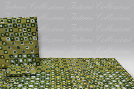 Parure Sacco Quadrillè 8459 verde Tag House