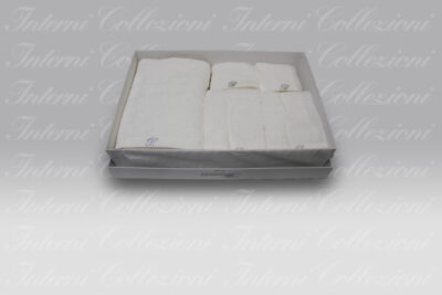 Set Spugna 5 Pezzi Samira bianco Blumarine