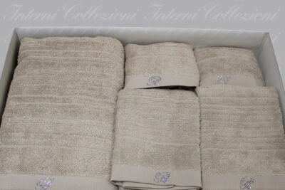 Set Spugna 5 Pezzi Samira sabbia Blumarine