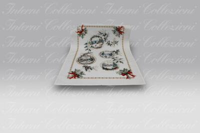 Strofinaccio Merry Christmas Frozen cerchio Tessitura Randi