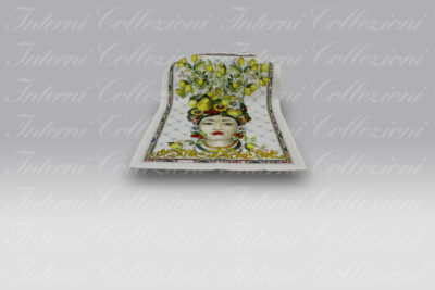 Canovaccio Zagara-donna Tessitura Toscana Telerie