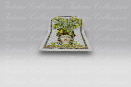 Canovaccio Zagara-donna Tessitura Toscana Telerie