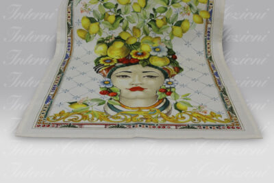 Canovaccio Zagara-donna Tessitura Toscana Telerie
