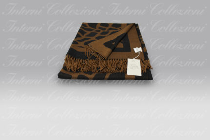 Plaid Camerun nero-tortora Cecchi&Cecchi Agolab