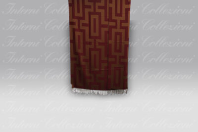 Plaid Morello bordeaux-terra Cecchi&Cecchi Agolab