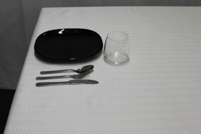 Tovaglia Naxos jaquard crema Bottaro