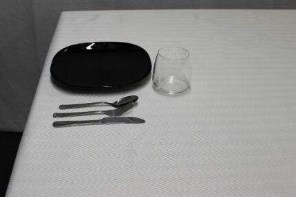 Tovaglia Naxos jaquard crema Bottaro