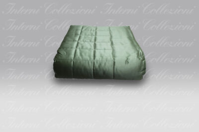Quilt Perlage verde Dea