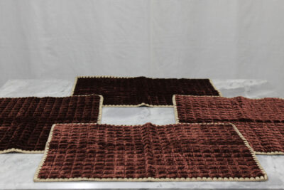 Set 4 Tovagliette Aura marsala Freelum