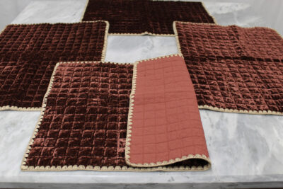 Set 4 Tovagliette Aura marsala Freelum