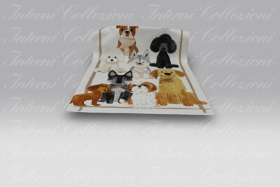 Strofinaccio Artissima Amici 4018 cani Tag House