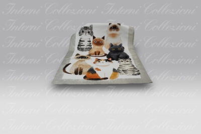 Strofinaccio Artissima Amici 4018 gatti Tag House