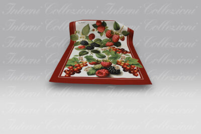 Strofinaccio Artissima Lamponi 4019 rosso Tag House