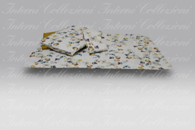 Completo Lenzuola Papillon 8465 giallo Martha O'Neil