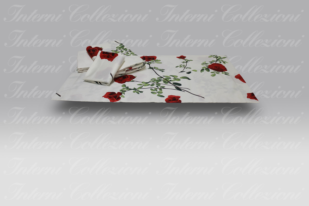 Completo Letto Baccarat rosso Signoria Firenze (1) Completo Letto Baccarat rosso Signoria Firenze