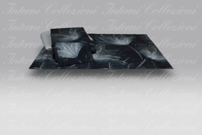 Completo Sacco Abstract Flower blu Mirabello