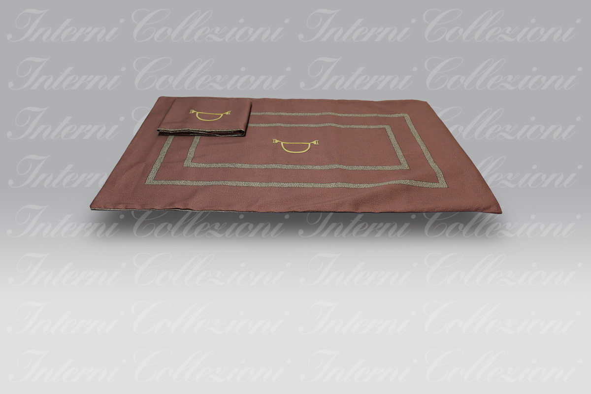 Coppia Federe Lounge blush Borbonese (1) Coppia Federe Lounge blush Borbonese