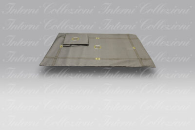 Coppia Federe Lounge nocciola Borbonese